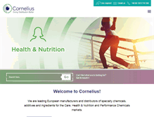 Tablet Screenshot of cornelius.co.uk
